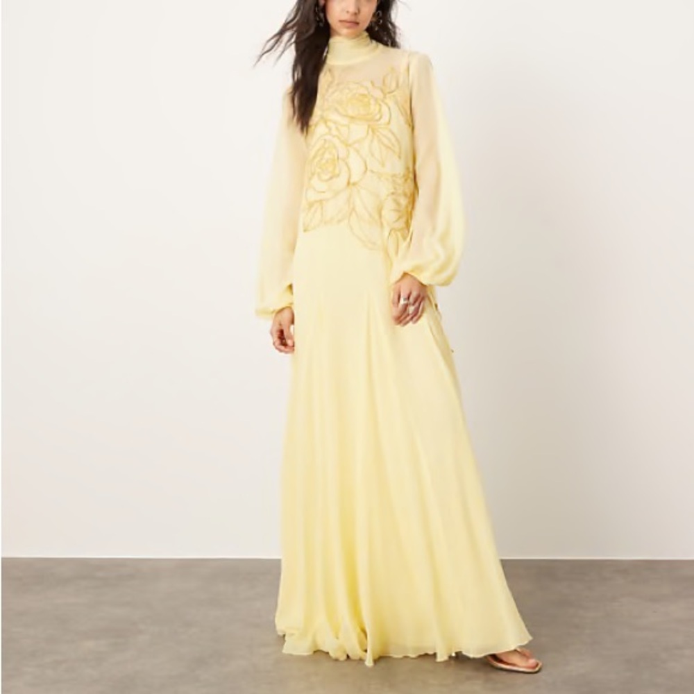 IN SEARCH OF ASOS EDITION YELLOW DRESS